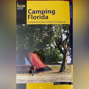 Camping Florida Coffee Table Book - Yellow and Blue